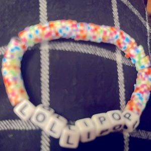 Cute lollipop and candy bracelet